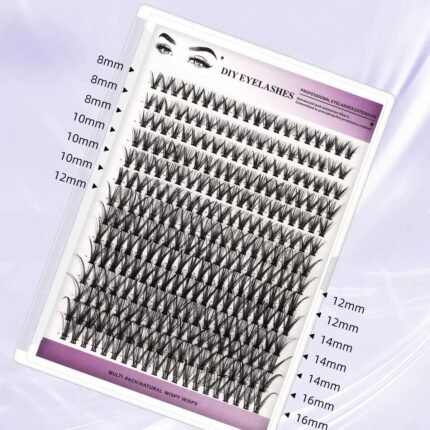 Simple cluster lashes